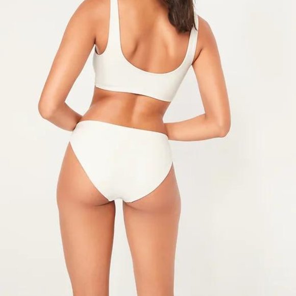 Old Navy Low-Rise Terry Classic Bikini Swim Bottoms for Women New - Picture 2 of 8
